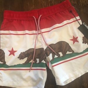 Men’s swim trunks